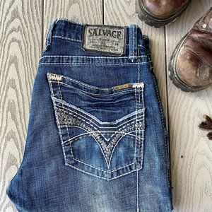 *SOLD*Mens Buckle Salvage Havoc Slim Straight